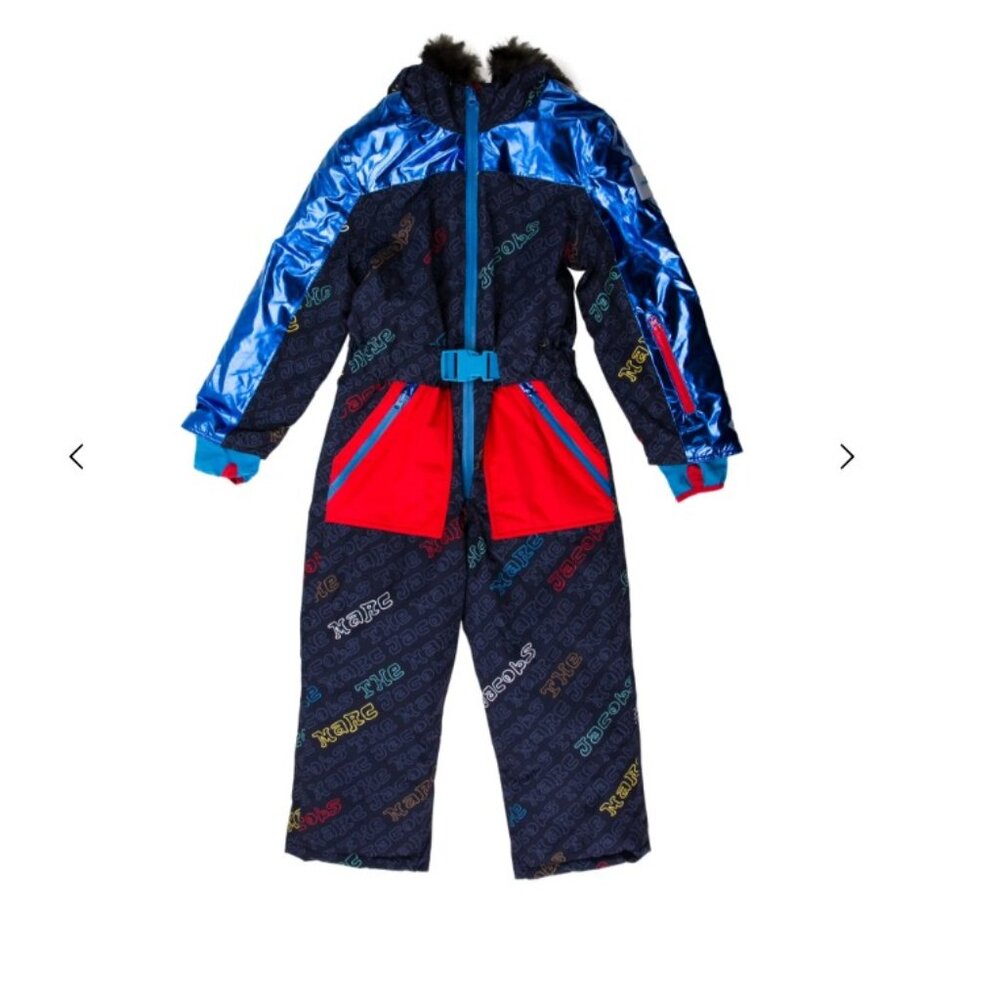 KIDS | Marc Jacobs Printed Turtleneck Ski Suit — New With Tags, Statement-Ready